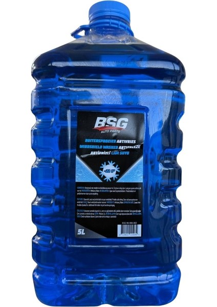 Kışlık Cam Suyu 5 Lt Antifrizli [-22°]