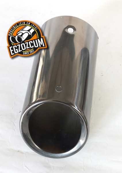 76 Mm. Paslanmaz Krom Füme Tekli Egzoz Ucu Audi Markalı Titanyum fiyatları