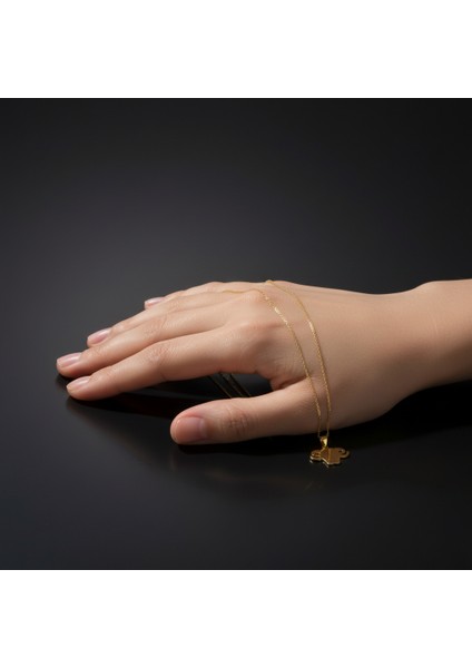 8 Ayar Altın Kolye Ucu Boğa GM8233 0.5 gr indirimleri