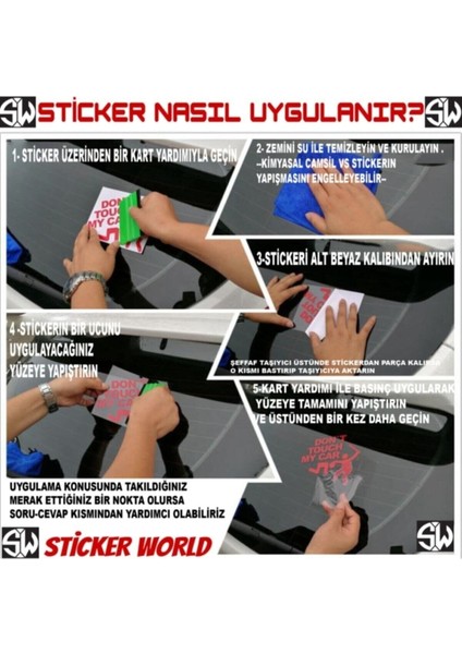 Yeni Özel Motosiklet Çamurluk Sticker Siyah 34*5,5 cm modelleri