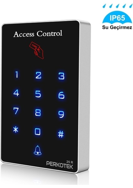 25RP Proximity Kart ve Şifre Okuyucu