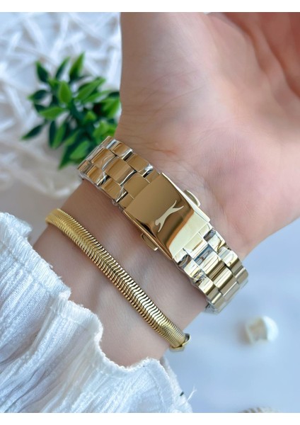 Yeni Sezon Elite Model 50 mt Suya Dayanıklı Bileklik Hediyeli Kadın Kol Saati VS.BLKT.0598 modelleri