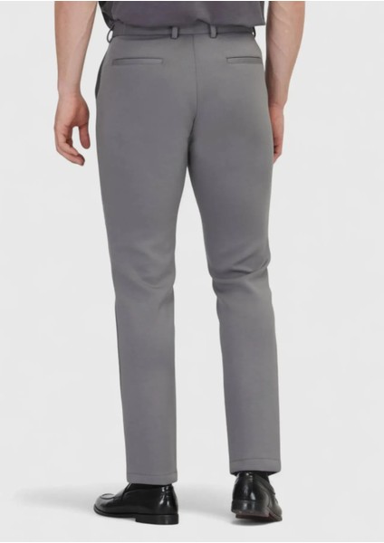 Antrasit Düz Örme Jogging Fit Casual Pantolon fırsatları