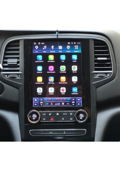 Renault Megane 4 Dijital Klima Tesla 2016/2024 4gb Ram 32GB Hafıza QLED Carplay Kamera Android Multimedya fiyatları