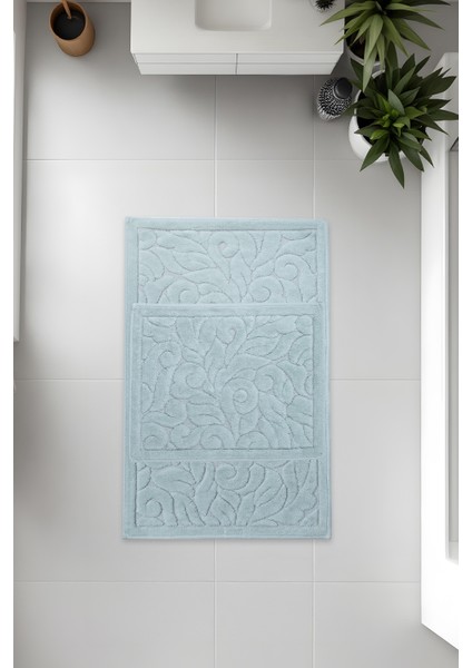 Banyo 2li Paspas Takımı Yeşil 60X100