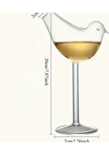 Kuş Figürlü Orjinal 100ML Kokteyl Bardağı fırsatları