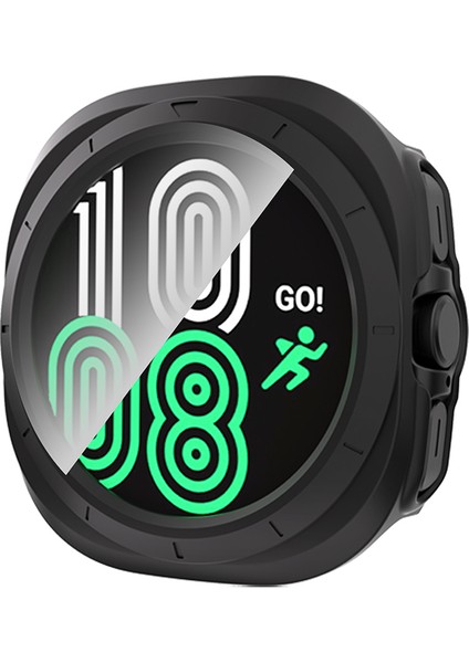 Samsung Galaxy Watch 8 Classic 46MM Için Sert Pc Kasa ve Ekran Koruyucu Gard Kapak G-38