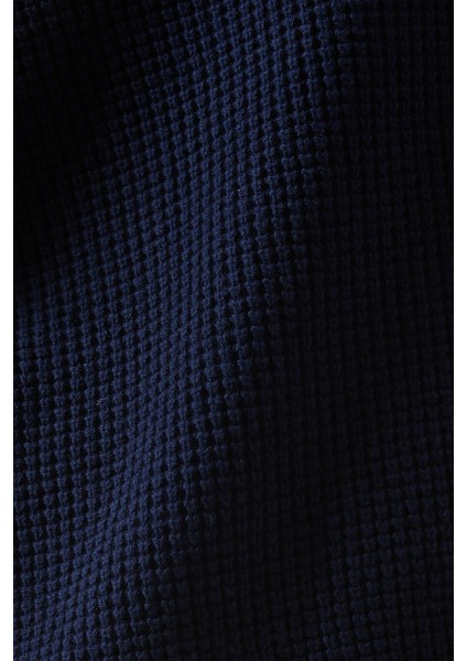 Collared Sweater, Koyu Mavi Yün & Kaşmir Polo Kazak modelleri