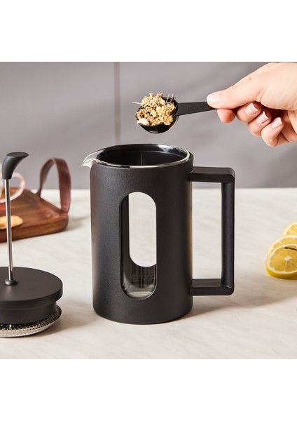 Leya Kaşık Hediyeli Borosilikat Cam French Press 800 ml modelleri