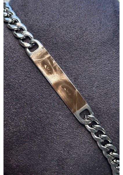 Kişiye Özel Göz Resim Baskılı Paslanmaz Çelik Bileklik Sevgiliye Hediye SCB83 modelleri