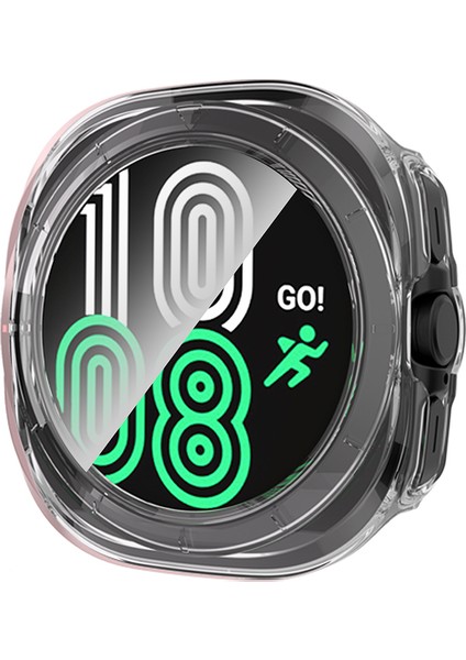 Samsung Galaxy Watch 8 Classic 46MM Için Sert Pc Kasa ve Ekran Koruyucu Gard Kapak G-38