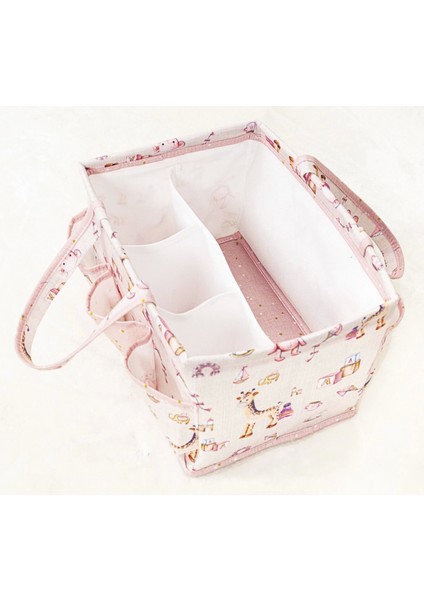 Baby Kullanımı Kolay Desenli Taşınabilir Bakım Çantası (pembe) indirimleri