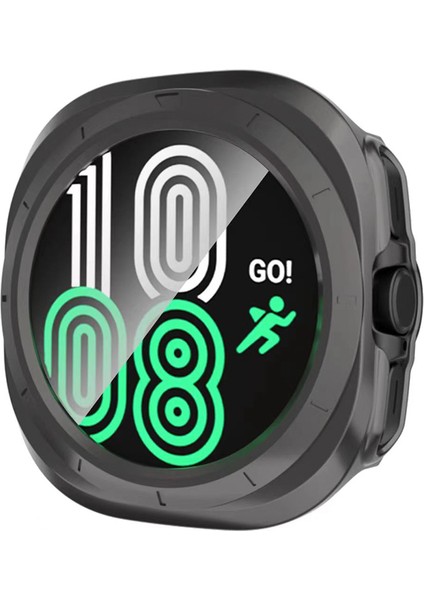 Samsung Galaxy Watch 8 Classic 46MM Için Sert Pc Kasa ve Ekran Koruyucu Gard Kapak G-38