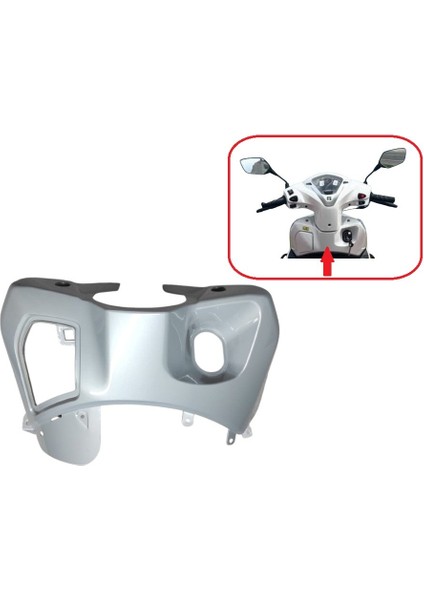 Ruhsatlık Üst Paneli Gri - Arora Leader 50 / 125