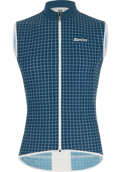 Nebula Büyük Beden Erkek Rüzgarlık Yelek 1W54275NEBUL Mavi-3xl