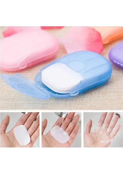 400 Lü Suda Eriyen Kağıt Sabun Öğrenci Çocuk Okul Dezenfektan Seyahat Kamp Piknik El Yıkama Sabunu fiyatları