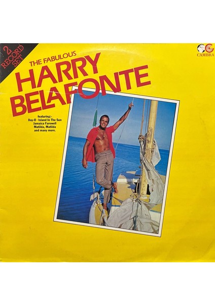 Harry Belafonte The Fabulous (Day-O) Double Lp Plak