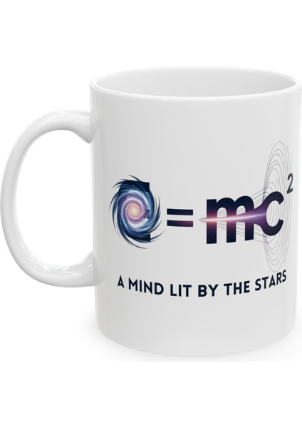 E=mc² Einstein Kupa, Bilimseverler ve Fizikçiler Için Tasarım Kupa Bardak Hediyesi modelleri