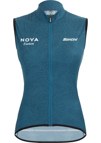 Eroıca Nebula Opera Kadın Rüzgarlık Yelek ER542L75NEBULOPER Petrol Yeşili-Xxl