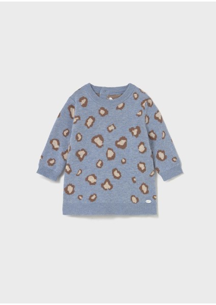 Newborn Kız Bebek Triko Elbise