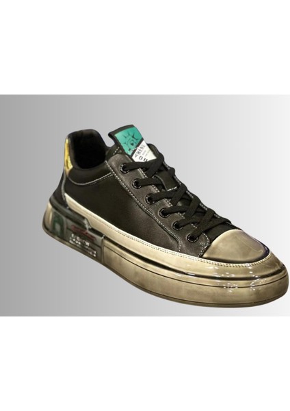 2524K510-2 Siyah Erkek Casul Sneaker modelleri