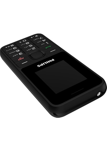 Philips Xenium E2125 Çift Sim Kart Tuşlu Cep Telefonu Siyah KVK Garantili modelleri