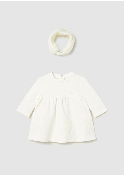 Newborn Kız Bebek Elbise ve Saç Bandı