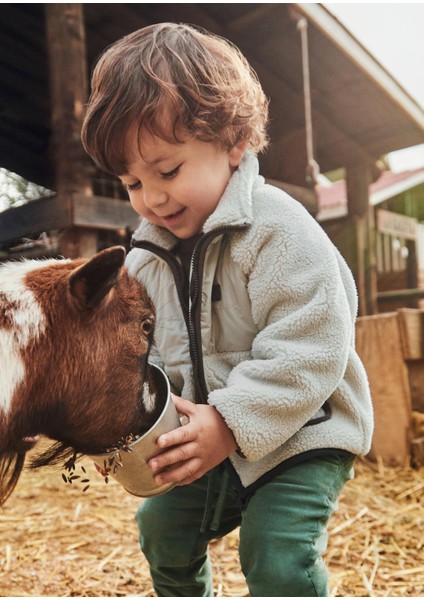 Erkek Bebek Peluş Mont indirimleri