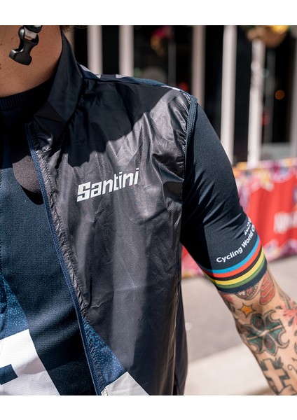 Ucı Cyclıng World Champıonshıps Özel Seri Erkek Rüzgarlık Yelek RE54575CCITY3WCG Lacivert-Xs indirimleri