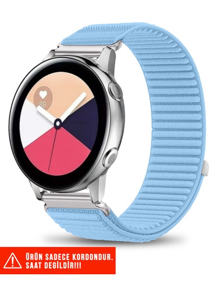 Samsung Galaxy Watch Active / Galaxy Watch Active 2 40 44MM Uyumlu Spor Cırtlı Kordon 20MM