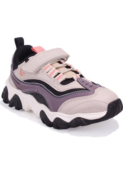 Pote 346F25K244 Bej Ortopedik Günlük Kız Çocuk Spor Ayakkabı