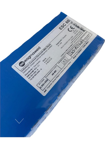 Esc 60 2,50 x 350 Selülozik Elektrod 285 Adet
