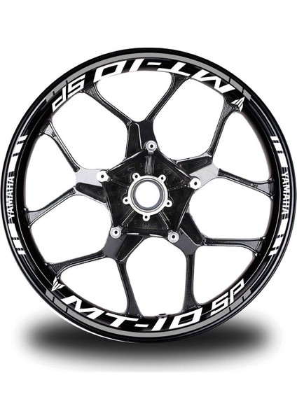 Gri Yamaha mt 10 Spjant Sticker Etiket