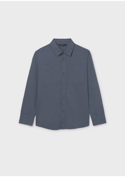 Erkek Çocuk Uzun Kol Gömlek Gri fiyatları