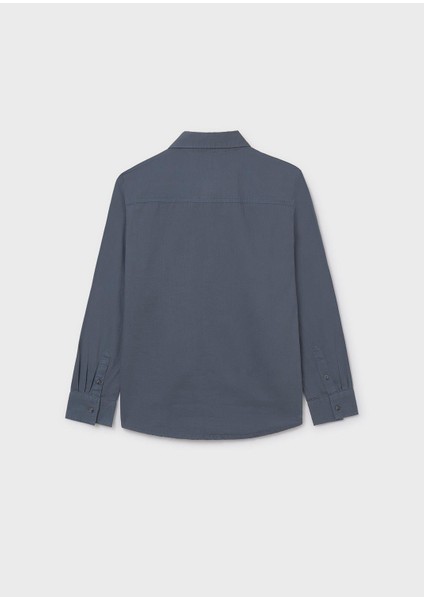 Erkek Çocuk Uzun Kol Gömlek Gri modelleri