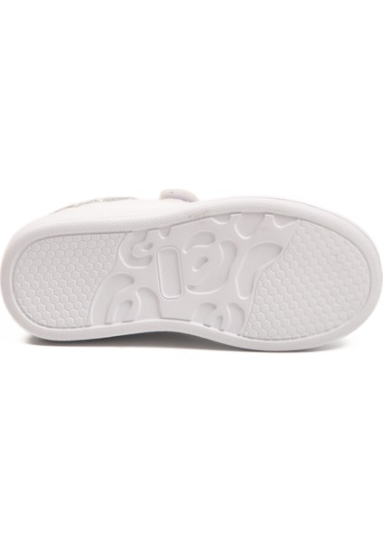 Beyaz Simli Cırtlı Hafif Esnek Kız Çocuk Spor Ayakkabı 2540-26K P indirimleri