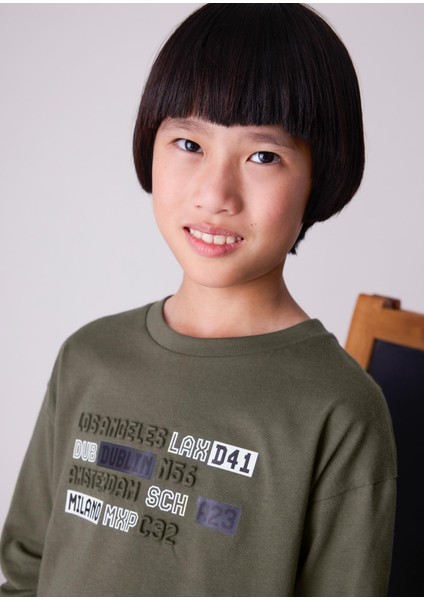 Erkek Çocuk Sweatshirt Yeşil fiyatları