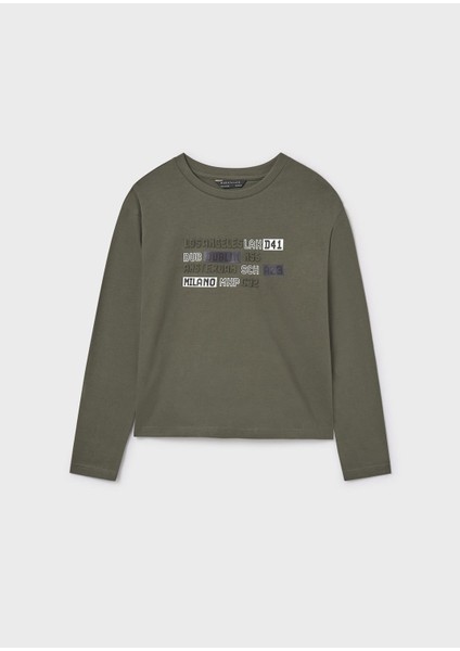 Erkek Çocuk Sweatshirt Yeşil modelleri
