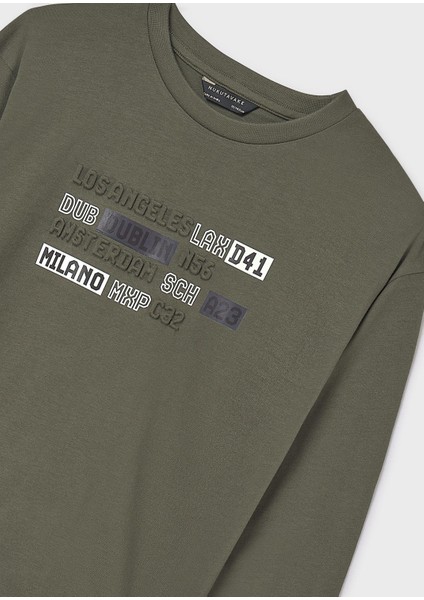 Erkek Çocuk Sweatshirt Yeşil fırsatları