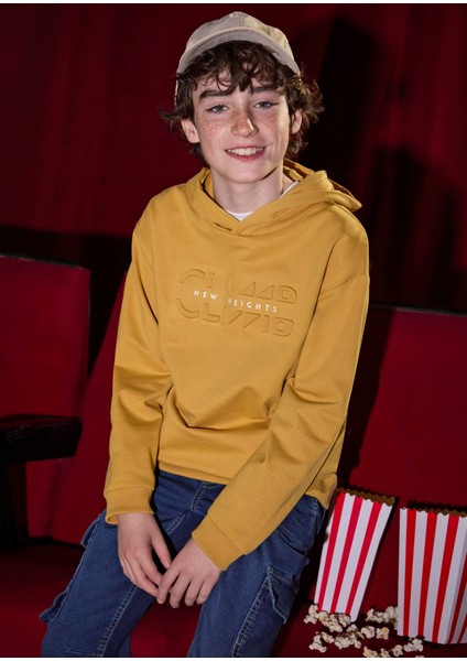 Erkek Çocuk Sweatshirt Sarı