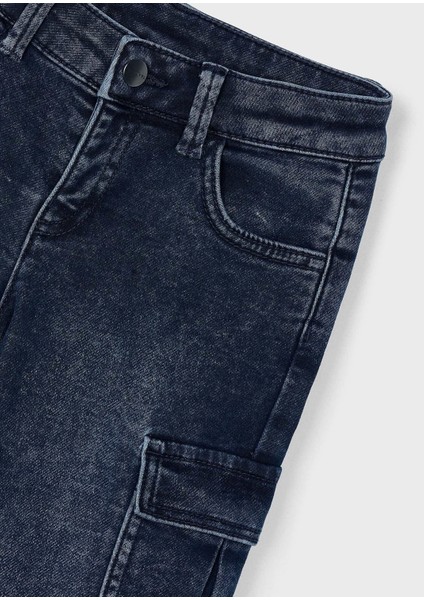 Erkek Çocuk Kargo Cep Kot Pantolon fırsatları