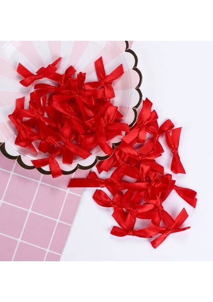 Hazır Fiyonk Sade Minik Saten Kurdele 1 cm 100 Adet fiyatları