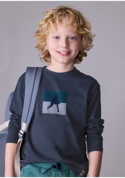 Erkek Çocuk Sweatshirt Gri fırsatları