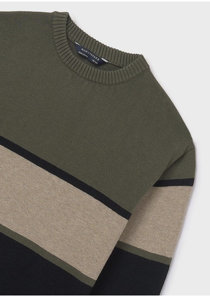 Erkek Çocuk Kazak Yeşil