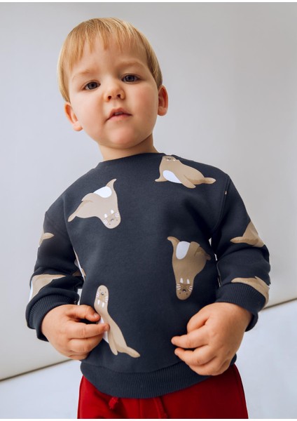 Erkek Bebek Sweatshirt