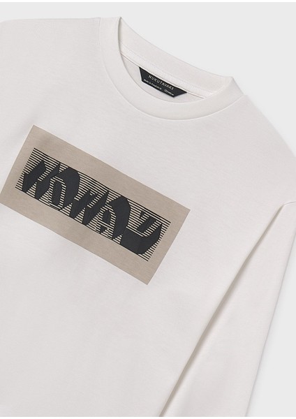 Erkek Çocuk Sweatshirt Beyaz modelleri