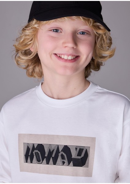 Erkek Çocuk Sweatshirt Beyaz indirimleri