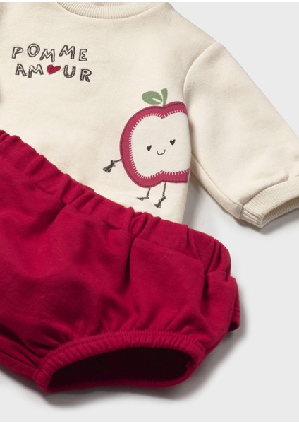 Newborn Kız Bebek Yelekli Sweat Takım modelleri