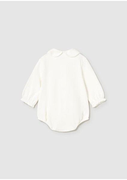 Newborn Kız Bebek Uzun Kol Body Krem fiyatları