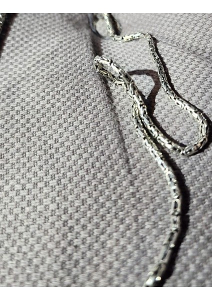 925 Ayar Gümüş Erkek Kral Zincir